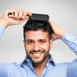 Cargar imagen en el visor de la galería, Hombre con pelo fuerte, sano y abundante, tratamiento anticaida