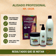 Cargar imagen en el visor de la galería, Alisado profesional con keratina en casa con set post alisado incluido
