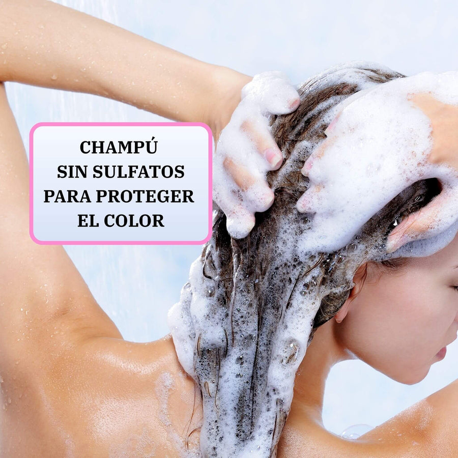 champu sin sulfatos para cabellos teñidos