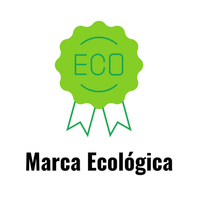 Logo de marca ecológica eco y green