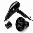 Cargar imagen en el visor de la galería, Secador profesional Lux Cypress 2100W negro con diseño ligero y compacto
